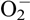 $ {\mathrm{O}}_2^{-}$